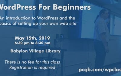 WordPress For Beginners Class – Babylon Village Library